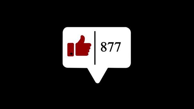 animation modern and like icon, animated counter quickly increasing to 2000 leakage, on a black background and 4k video animation.