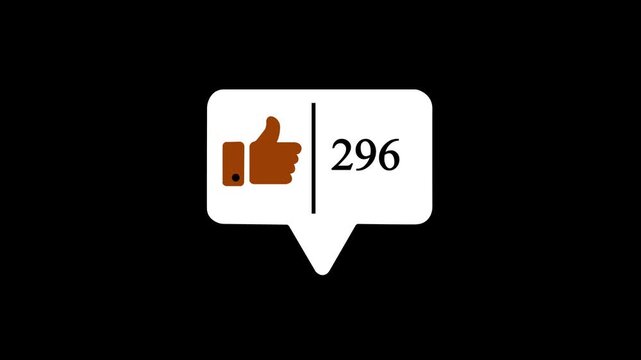 animation modern and like icon, animated counter quickly increasing to 680 leakage, on a black background and 4k video animation.