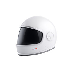 Isolated astronaut helmet icon on a transparent in a minimalist environment