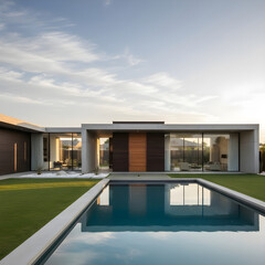 Contemporary Villa with Swimming Pool