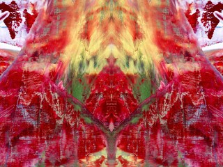 Abstract art background . Hand painting artwork on canvas .