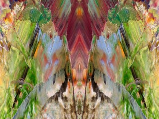 Abstract art background . Hand painting artwork on canvas .