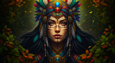 person in the forest wallpaper, Ultrawide, 4k, 16:9