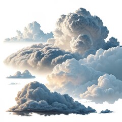 Voluminous Cloudscape, Atmospheric, Sky