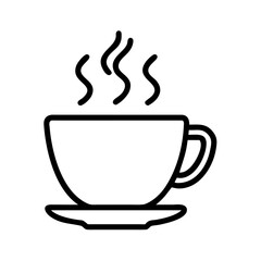 cup of coffee with steam