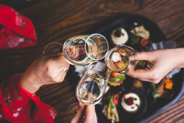 Jedzenie, przekąski, ciasta.  © voro