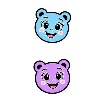 vector illustration of a panda