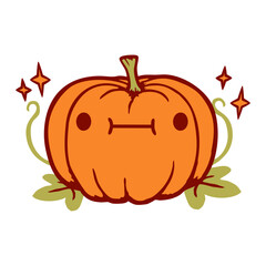 Halloween Pumpkin Spooky Cute Funny Fall Autumn October Design