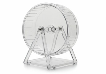 Clear Plastic Hamster Exercise Wheel