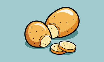 Potato Illustration