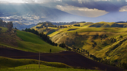 panorama andino,Ecuador