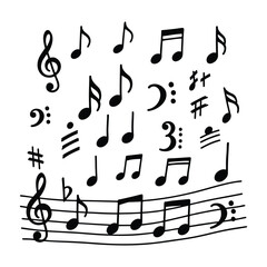 Musical Notes and Symbols Collection