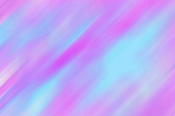 Obraz premium Abstract pastel gradient background with soft diagonal stripes of pink and blue