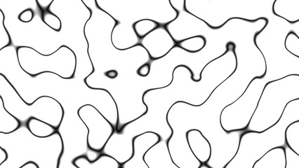 Abstract black color lines background illustration. Liquid background seamless line icon.