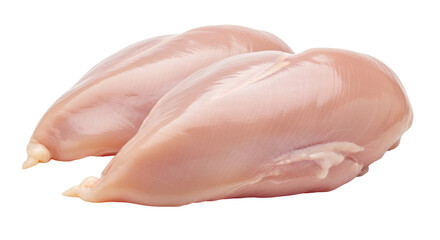 Isolated raw chicken breast fillet, poultry meat for cooking, healthy diet protein food © Anna