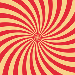 Obraz premium groovy hippie 70s swirl background vector