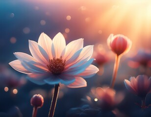 flower close up dream scene