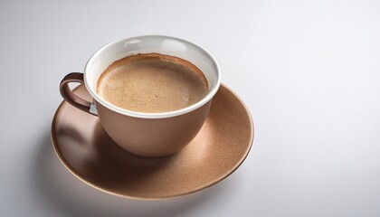 isolated paper coffee