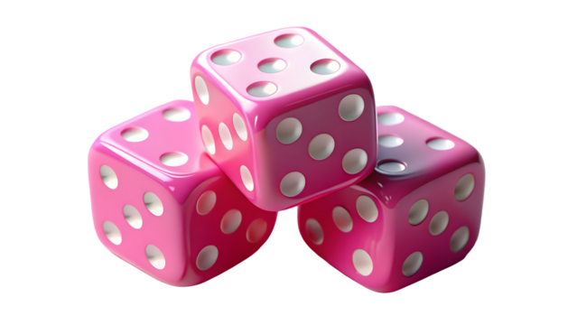 two red dice