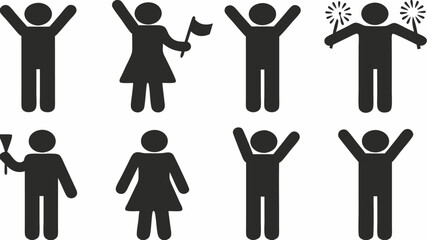 Diverse group celebrating with sparklers and flags, embodying joy and community, perfect for event planning, holiday promotions, and team building visuals