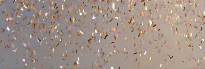 Confetti bursts create an exciting atmosphere for Black Friday shoppers hunting for deals