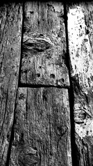 Rustic wooden planks showcasing textures and weathered in natural