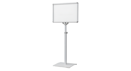 White Dry Erase Board on a Stand graphic
