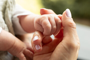 Babyhand, Nahaufnahme.