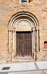 Romanesque Architecture Sant Joan i Sant Pau Church Sant Joan de les Abadesses Spain 12th Century Medieval Portal and Tympanum