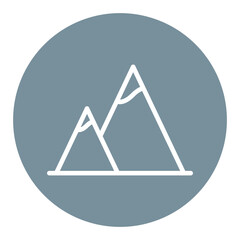 Mountains Vector Icons