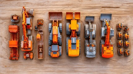 Construction Slowdown Design Topdown View