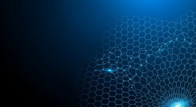 Cyber Technology Hexagon Mesh and Data Flow