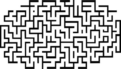 vector square maze puzzle

