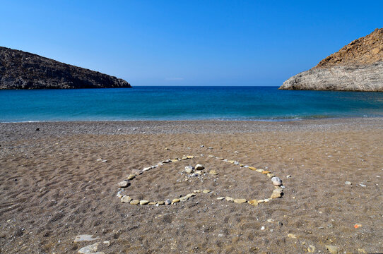 Greece, Astypalea Island, Vatses Beach