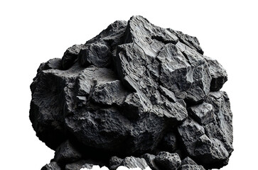 Obraz premium stone statue isolated on white