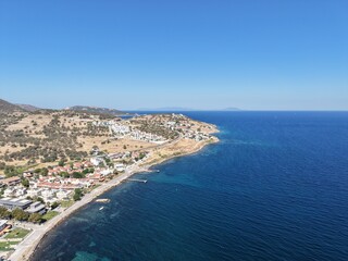 Aerial view of beautiful landscape
