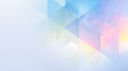 Abstract Geometric Background Design with Soft Pastel Color Palette and Modern Polygonal Shapes