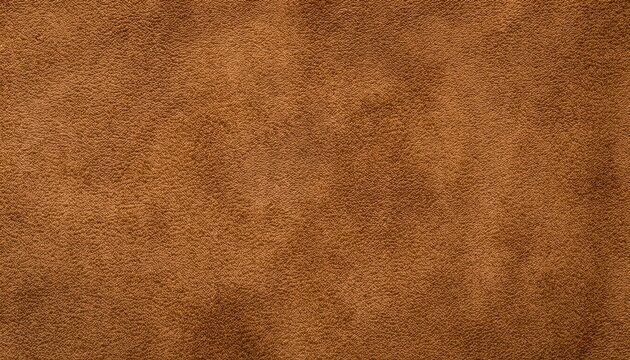 warm brown suede leather texture with soft matte surface and fine natural grain pattern creating an earthy organic background ideal for wallpaper banner design or commercial branding