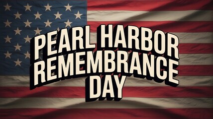 Fototapeta premium Learn about Pearl Harbor Remembrance Day significance, ceremonies, tributes, veteran memorials, history lessons, patriotic observance, WWII events, and annual nationwide recognition for honoring brave
