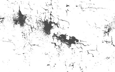 black and white abstract Cracked Surface grunge and distressed Texture for Creative splatters textured background.Crack and scratched grunge dust wall urban background texture vector. 