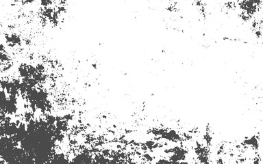 Monochrome texture composed of irregular graphic elements. Overlay for interesting effect and depth.Vector grunge abstract texture. Stylish modern background for different print products. 
