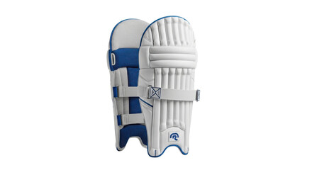Fototapeta premium Cricket batting leg guard pad isolated PNG with Transparent Background