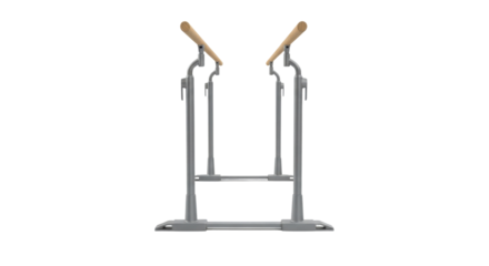 Ballet barre for dance or gymnastics training isolated PNG with Transparent Background