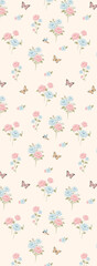 Assorted Hand painted Floral And Animal Patterned Decorative Paper Collection