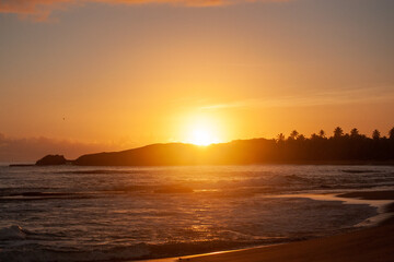 Naklejka premium Sunrise. Arecibo, Puerto Rico