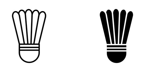  badminton ball badminton sport vector