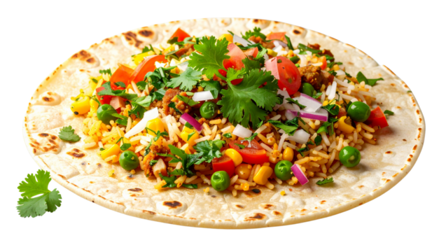 Bhelpuri Chaat/chat is a road side tasty food from India, served in a bowl or plate. selective focus