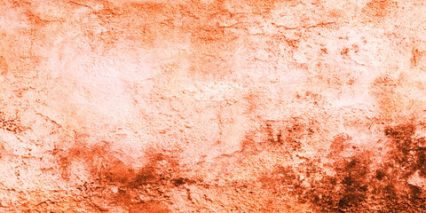 Fototapeta premium Grunge velvet solid dark Orange textured background. Banner Background, Textured Orange and Dark Cement WallBanner Background, Textured Orange and Dark Cement Wall 