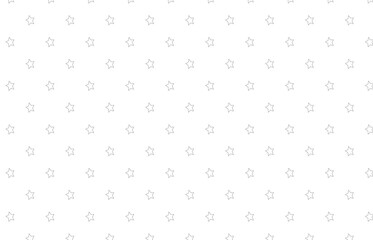 Gray line art of stars