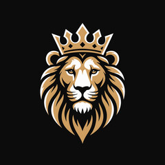 **Title: Crowned Lion Majesty Icon Design**

Keywords: royalty, king, lion, crown, power, strength, emblem, nobility, majesty, pride, leadership, regal, symbol, prestige, authority, dominance, heritag